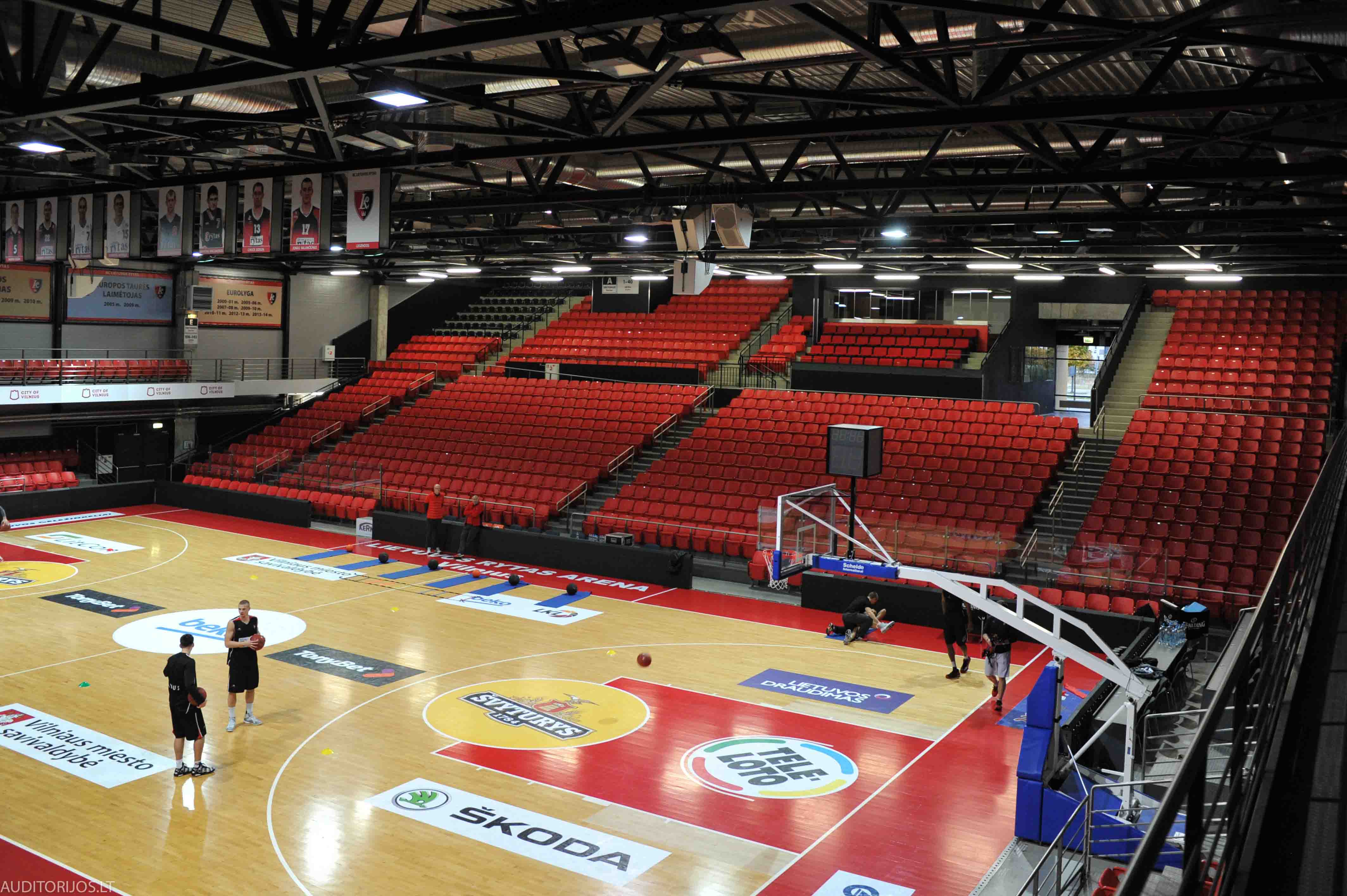 Lietuvos Rytas Arena Seating Vertika DSC_3350